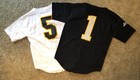 Rare  Vintage 2 Pearl Jam Baseball Jerseys Black   White 1993 From Nice Man