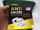 Lot 8 Anti Snore Magnetic Silicone Nose Clip Aid Device Stop Sleep Apnea New Nib
