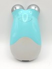 Nuface Mini Facial Toning Device Microcurrent Skin Tool Light Blue  no Charger 