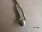 Vintage Brass   Copper Boatswain Pipe Whistle Nautical Ship Boat Navy Captain