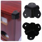  16 Pcs Audio Corner Protector Black Speaker Box Protectors Baby Metal