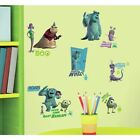 Disney Monsters Inc 31 Big Wall Decals Mike Sulley Boo Celia Room Decor Stickers