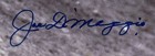   Dimaggio  Joe Signed framed 20x16 Photo  9 5 710214 