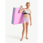 Justice 6  Three Folding Gymnastics Mat With Carry Handles  Multi Color purple