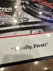 Dale Earnhardt Sr Autographed 27x32 Sam Bass Daytona 500 Lithograph Poster  1998