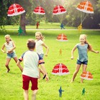 60 Pieces Parachute Toy  Army Men Action Figures Hand Throwing Outdo