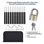17pcs Tool Kit With Handle Beginner Diy Practice Repair Tool