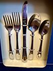 New  Oneida  coastal Dune  90 Piece Stainless Steel Flatware Set Service For 12 