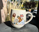 Vintage Disney Winnie The Pooh Themed British Mug  Rare