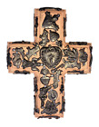Vintage Mexican Milagros Cross Charms Angels Hearts People Animals Arms Keys