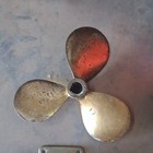Bronze Brass 3-blade Solid Boat Propeller Vintage