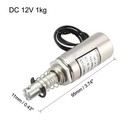 Dc12v 1kg 0mm Push Pull Type Solenoid Electromagnet Magnet Linear Motion