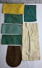 Lot Of 7 Vintage Bank Money Bags Vinyl And Canvas Maine   Boston