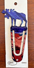 Lazart Moose Bookmark  Colorful Enamel-like Finish  New   Stocking Stuffer 