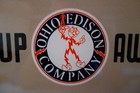 Reddy Kilowatt Ohio Edison Group Award Time injuries Electrician Gift 8  By 10 