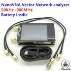 Nanovna Vector Network Analyzer 50khz -900mhz Lcd Display Hf Vhf Uhf Antenna
