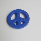 Baby Silicone Teether Peace Sign Teething Jewelry