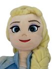 Princess Elsa Plush Plastic Eyes Disney Ty Sparkle Frozen 16  Stuffed Doll Toy