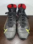 Nike Mercurial Superfly 8 Elite Fg Cv0958-090 Black Cyber Soccer Cleats Size 5 5