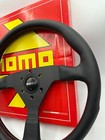 Momomonte Carlo Mcl35bk3b Leather14in Universal Steering Wheel Race Jdm Drift
