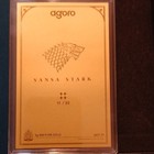 Newest Gold Agoro Game Of Thrones House Stark Sansa Stark Got  1 Pure Gold 11 20