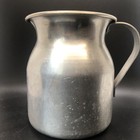 Vintage Aluminum Pitcher Water Milk W handle Farmhouse Cottage Core Rustic