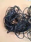       Black Telephone Line Cord With Conectors Over 30 Feet Long 