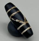 Authentic 1000  Years Old Ancient Carnelian Etched Bead
