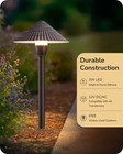 Low Voltage Landscape Lighting 8 Pack  Aluminum 12v Pathway Lights  2700k-5000k