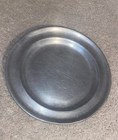 Two Vintage Pewter Plates From Pennsylvania