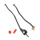 2pcs B-series Shift Linkage Kit For Acura Integra 94-01 Honda Civic 92-00 Black