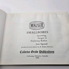 Mauser Smallbores Sporting Target   Training Rifles First Edition 1998 