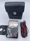 Vintage Triplett Model 310 Type 3 Analog Multimeter Vom Case Leads Made Usa
