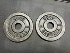 Good Barbell 1 25 Lb Standard Weight Plates Vintage Rare Htf