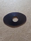 Vintage Slingerland Drum Badge Niles Il Black silver Oval Late 1970s Sn 477097
