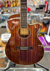 Ibanez Aeg12ii Nmh 3r 02 Natural Mahogany Acoustic Electric Cutaway Guitar