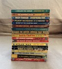 Lot Of 18 Vintage Mystery Paperbacks  Josephing Tey  More 40-60s