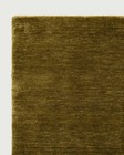 Hand Tufted Wool Area Rug   Solid Olive Green  Nordic Knots Home Decor 8x12