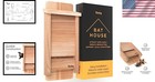 Cedar Wood Bat Box  Single Chamber  Outdoor Roosting Habitat