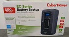 Cyberpower Ec650lcd Ecologic 650va 390w Energy Efficient Lcd Desktop Eco Ups