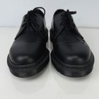 Dr Martens 1461 Mono Black Smooth Leather Oxford Shoes Mens 5 Womens 6