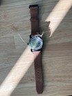 Movado Bold Men s Watch Mb 01 1 29 6003 Gray Dial 42mm Brown Leather Strap