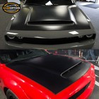 Fits 08-23 Dodge Challenger Demon Style Front Bumper Hood Aluminum