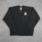 Vintage Little 500 Sweatshirt Mens Xl Black Festival Indy Track Cycling Racing