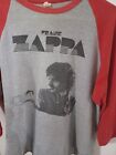 Frank Zappa Concert T-shirt 1980  Tour Crush All Boxes  Red Grey  Rare - Vintage