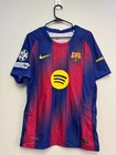 Barcelona Home Jersey Lamine Yamal  10  Size Medium Slim Fit