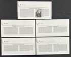 Great Britain Fdc Set Of  5  Covers Her Majesty The Queen Mother s 90th Birthday