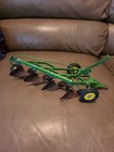 Vintage Ertl John Deere 4 Bottom Moldboard Pull Type Farm Plow 1 16 Scale
