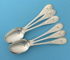Tiffany Audubon Sterling Silver Teaspoon 6 1 4  Multiples No Mono