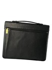 Coach Black Leather Business Organizer Planner Notepad Portfolio